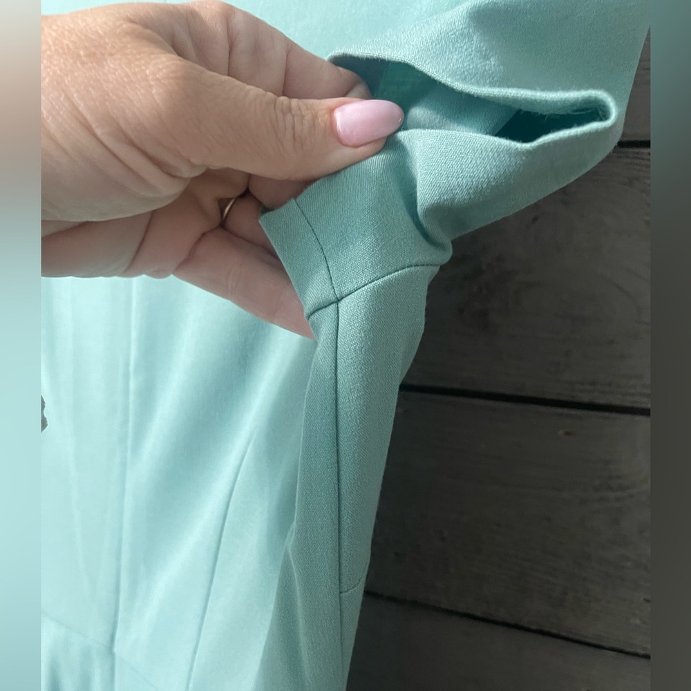 Vince Camuto Seafoam Green Bodycon Dress Sz 4 Spring Summer Resort Beach Party - Picture 9 of 12